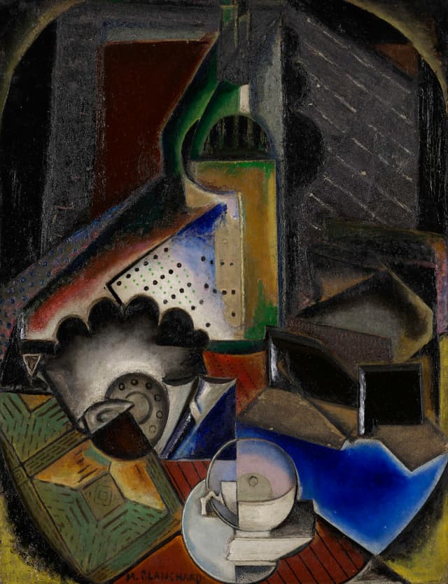 Cubist still life. Question for the product team: can we show it from four sides at once, in one frame?