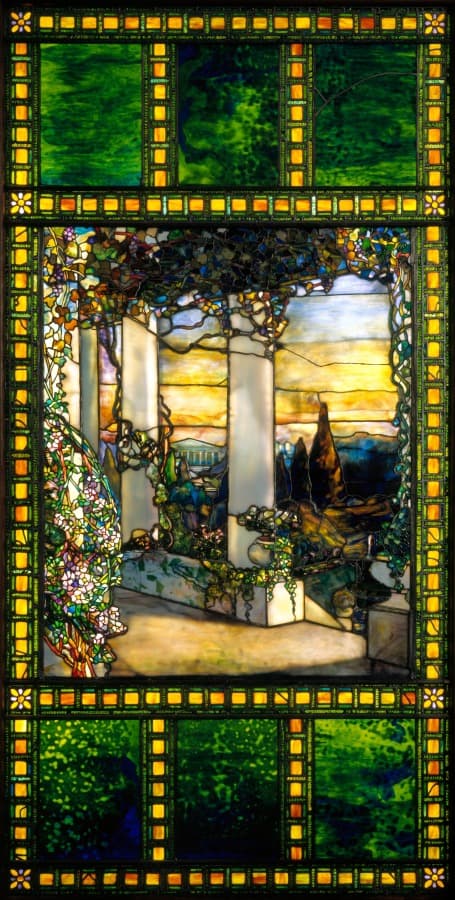 Glass that paints with daylight. A screen with no electricity. What would it do at night with a projector behind it?