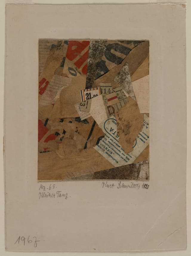 What if the whole campaign was torn paper? Schwitters did it in 1920. Brief: tear, don't cut.